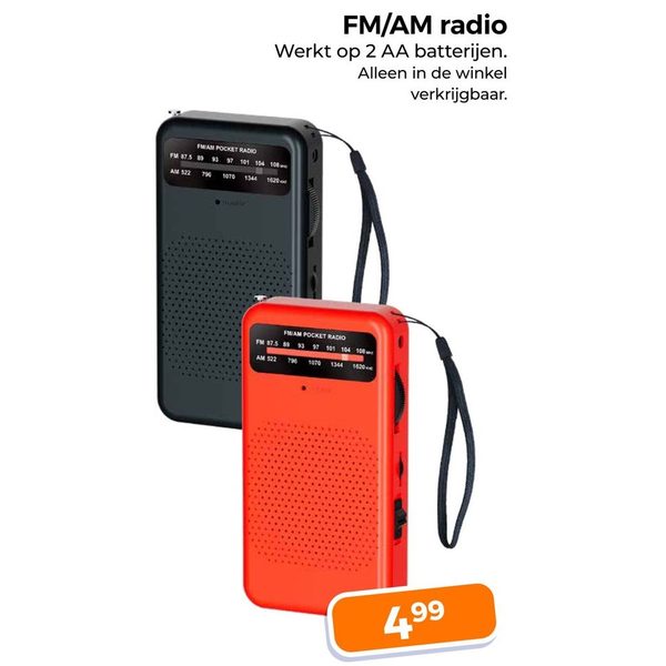 FM/AM radio