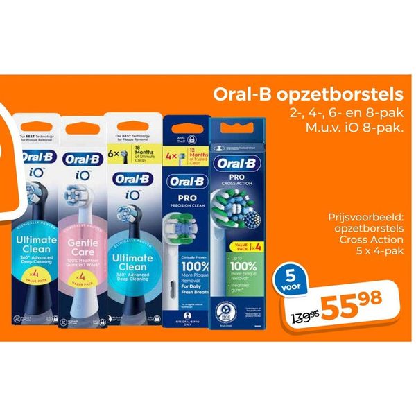 Oral-B opzetborstels