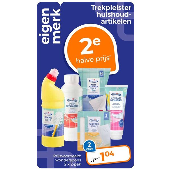 Trekpleister huishoudartikelen