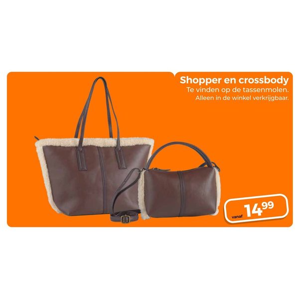 Shopper en crossbody