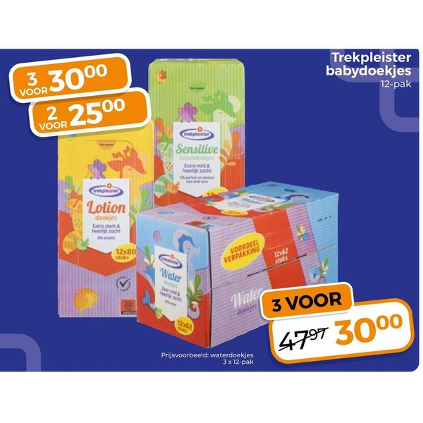 Trekpleister babydoekjes