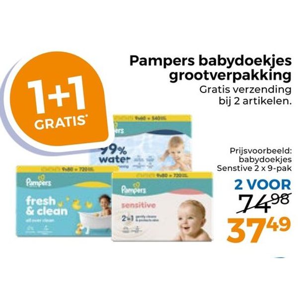 Pampers babydoekjes