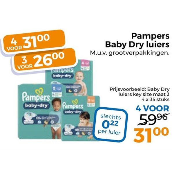 luiers folder aanbieding