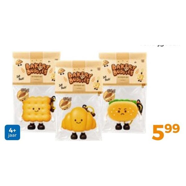 Bakery Buddies siliconen figuur