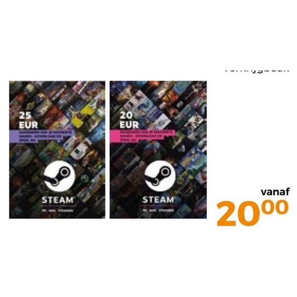 Steam cadeaukaart