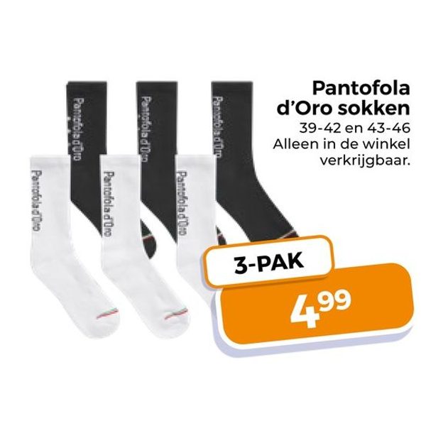 Pantofola d'Oro sokken