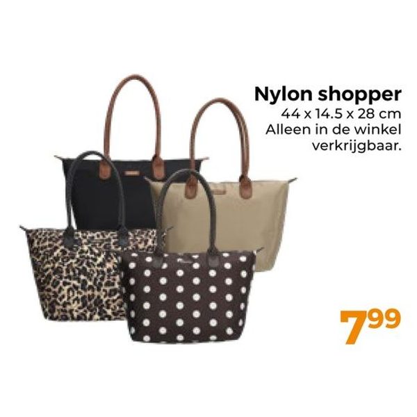 Nylon shopper