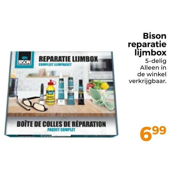 Bison reparatie lijmbox