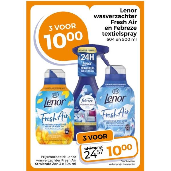 wasmiddel folder aanbieding