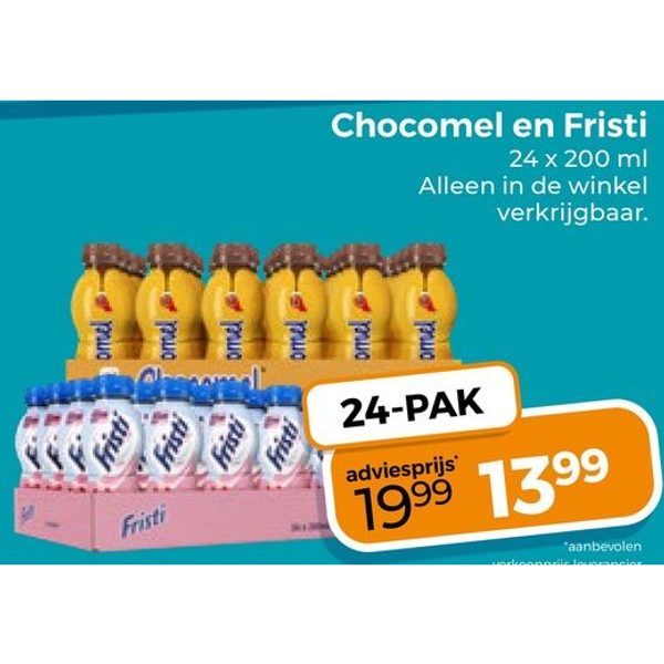 Chocomel en Fristi