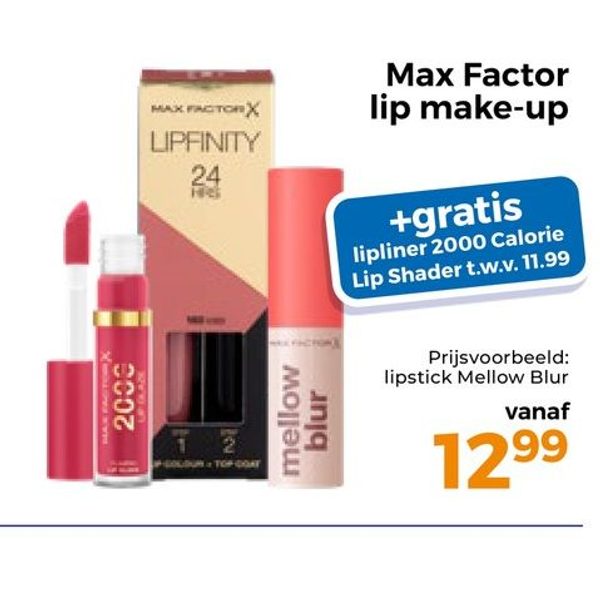 Max Factor lip make-up
