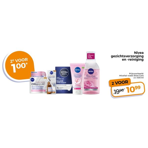Nivea gezichtsverzorging en -reiniging