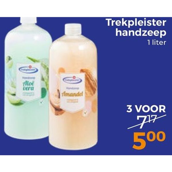 Trekpleister handzeep