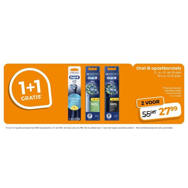 Oral-B opzetborstels