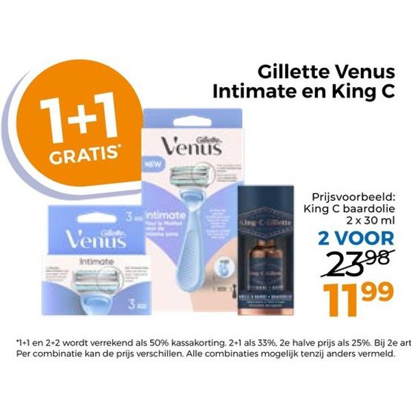 Venus Intimate en King C baardolie
