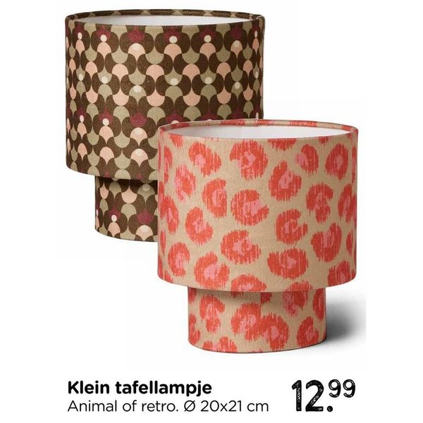 Klein tafellampje
