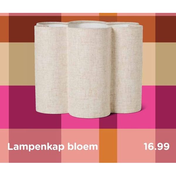 Lampenkap bloem