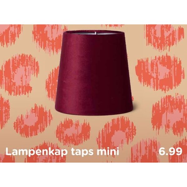 Lampenkap taps mini