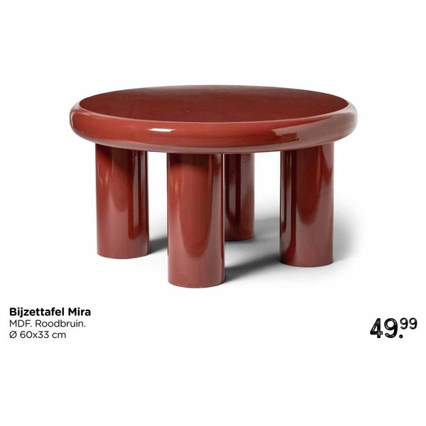 Bijzettafel Mira