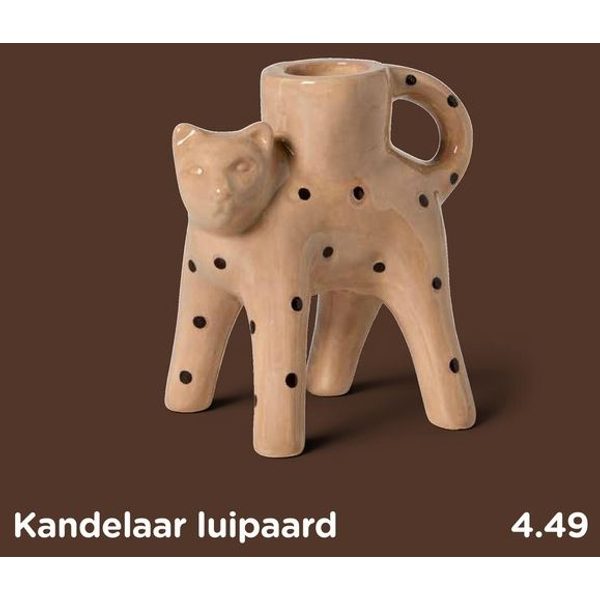 Kandelaar luipaard