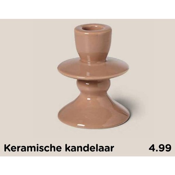 Keramische kandelaar