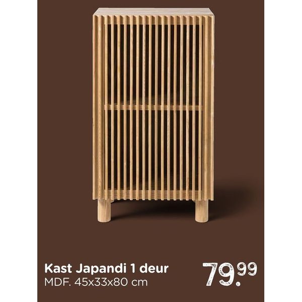 Kast Japandi 1 deur