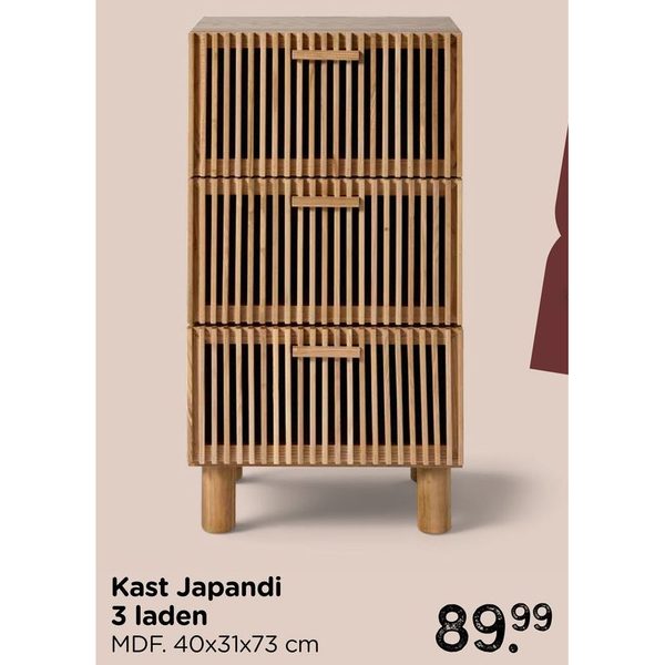 Kast Japandi 3 laden