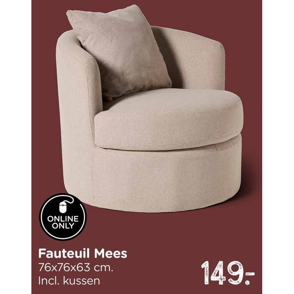 Fauteuil Mees