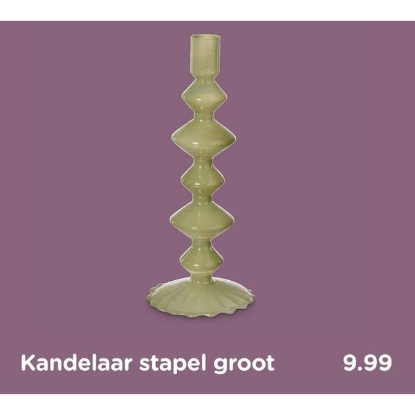 Kandelaar stapel groot