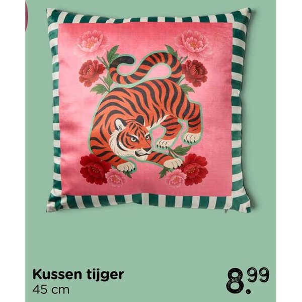 Kussen tijger