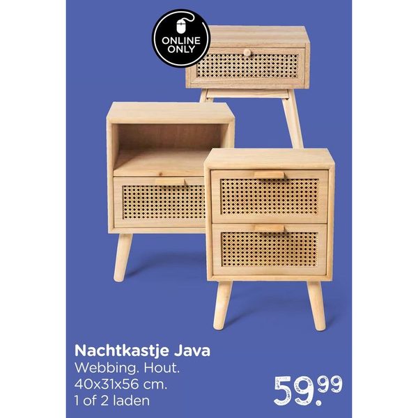 Nachtkastje Java