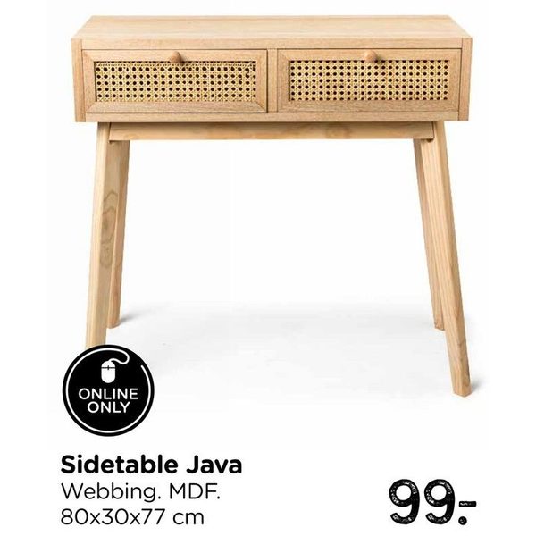 Sidetable Java