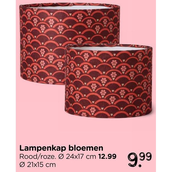 Lampenkap bloemen