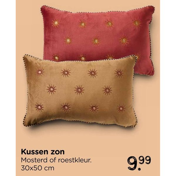 Kussen zon