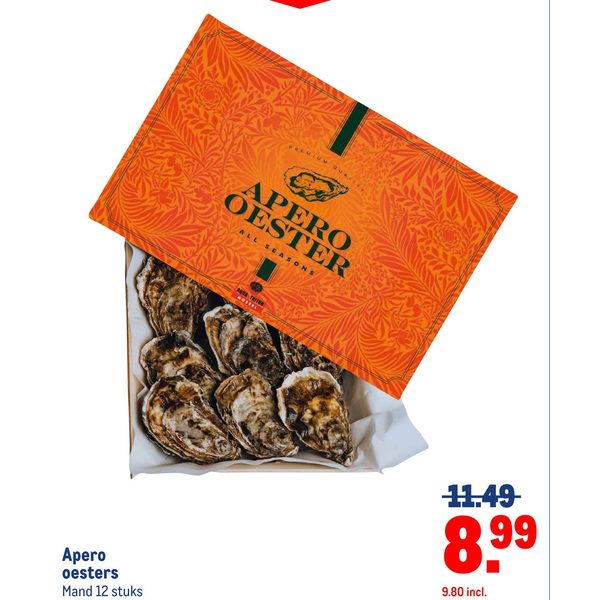 Apero oesters