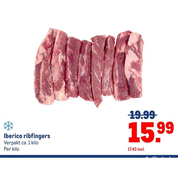 Iberico ribfingers