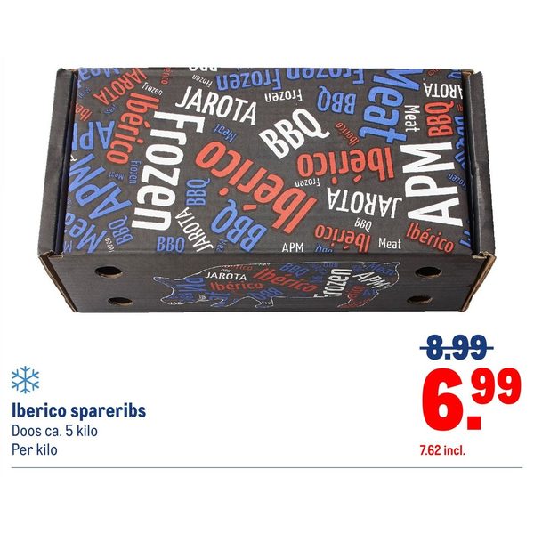 Iberico spareribs