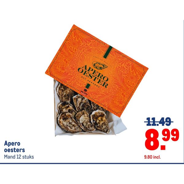 Apero oesters