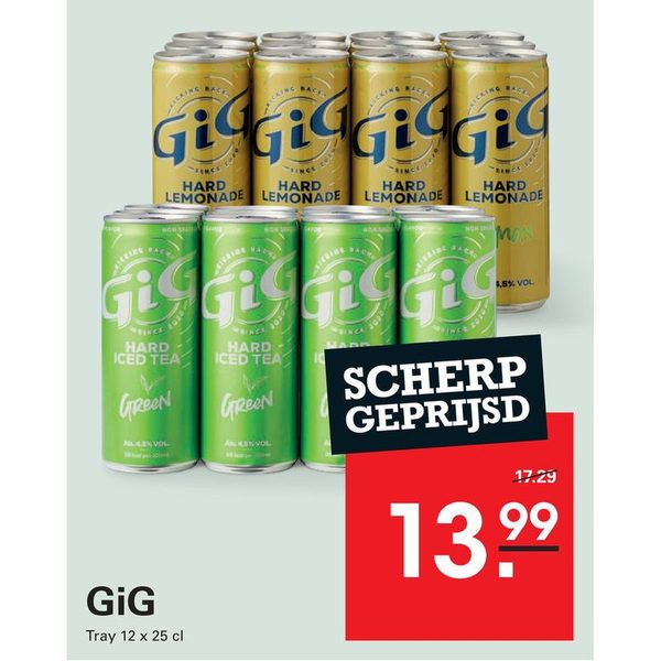 GiG Hard Lemonade/Iced Tea