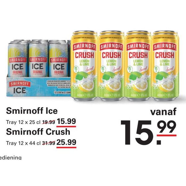Smirnoff Ice & Smirnoff Crush