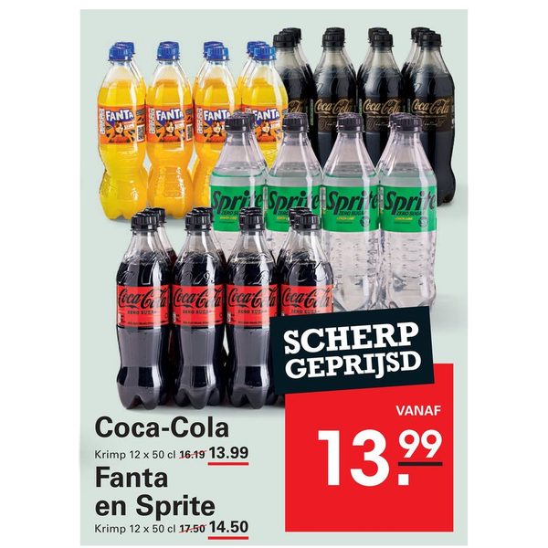 Coca-Cola, Fanta en Sprite