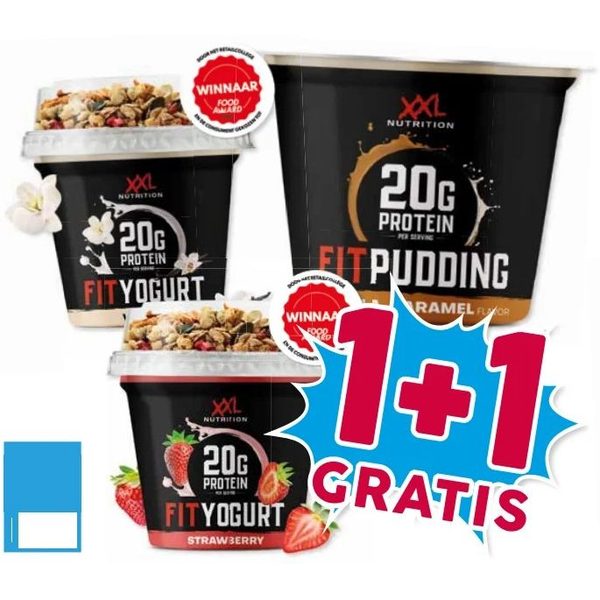 XXL Nutrition Fit Yoghurt & Fit Pudding