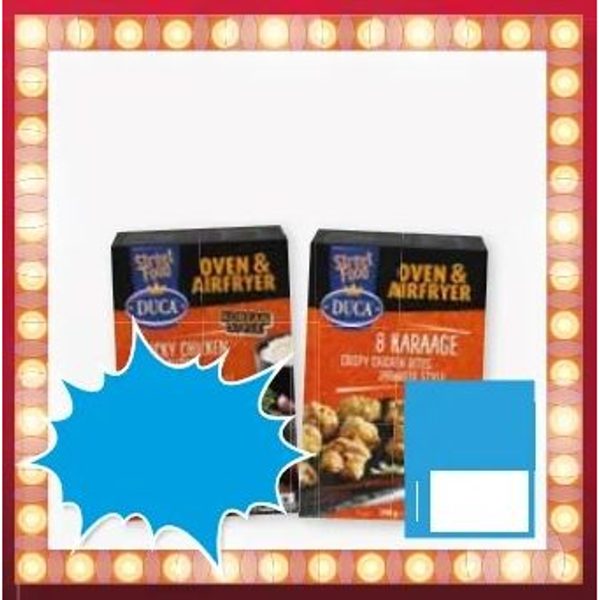 Duca oven & airfryer snacks