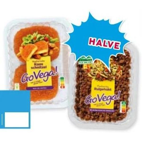 GoVeggie vegetarische producten
