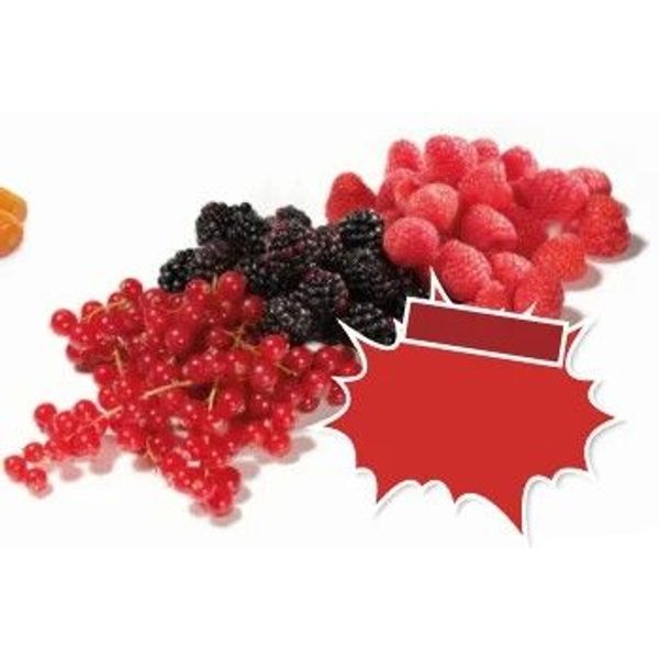 Bessen en frambozen mix
