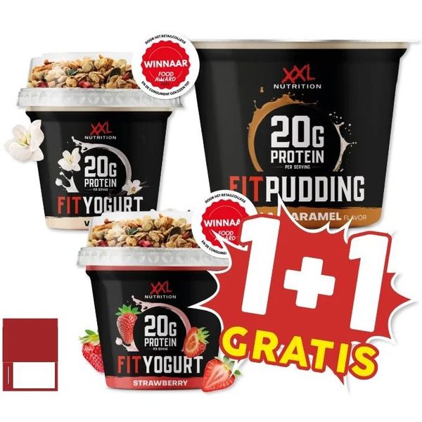 XXL Nutrition FitYogurt en FitPudding