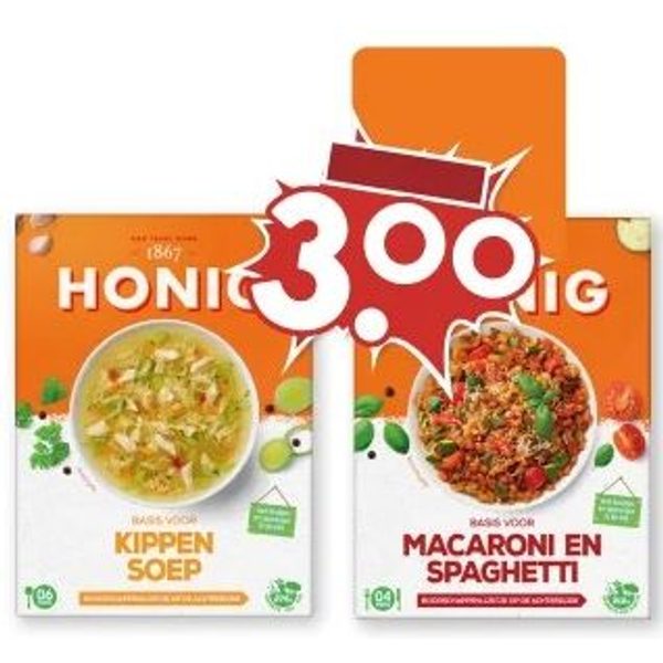 Honig maaltijdpakketten