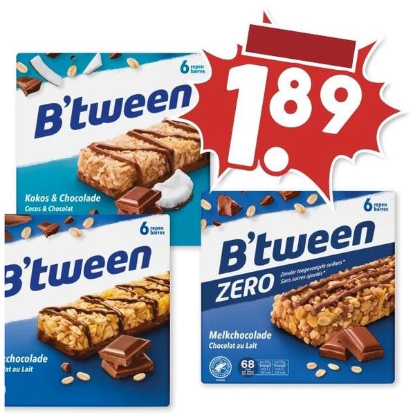 B'tween mueslirepen