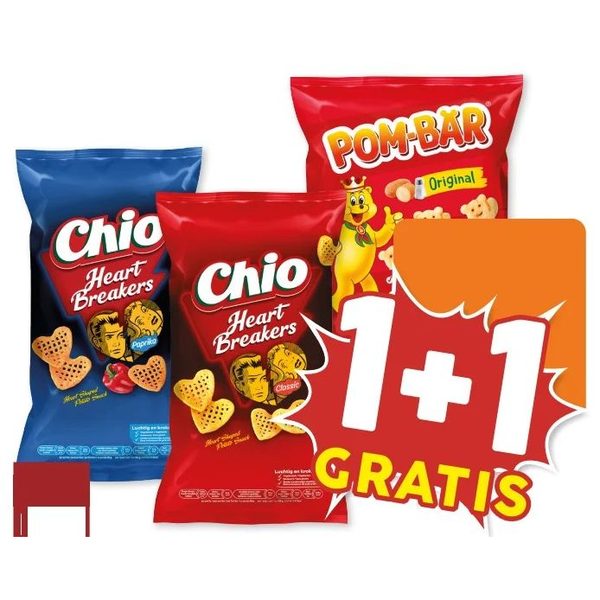 Chio Heart Breakers & Pom-Bär