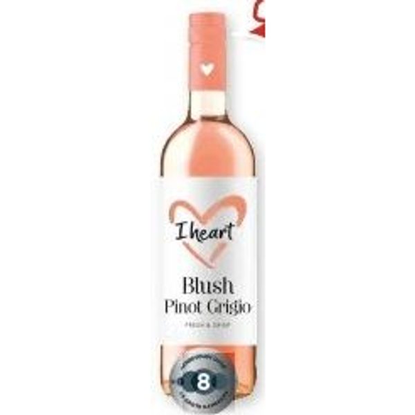 I Heart Blush Pinot Grigio